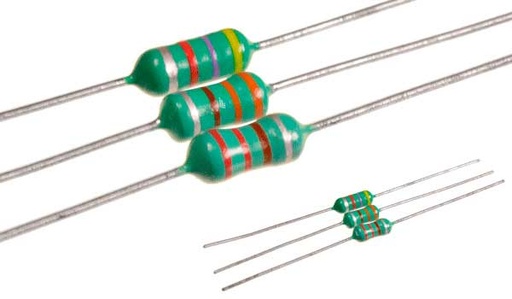 220UH Bobina AL041 axial TH bandas de color (AL0410-221K)