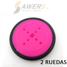 2x Polea y Rueda 42mm (pololu compatible)