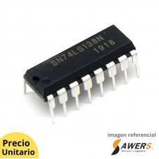 74LS138 Decodificador y Demultiplexor 3 A 8 Lineas
