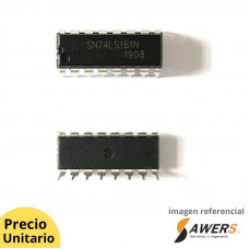 74LS161 Contador Binario con Entrada Asincronica con Reset