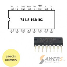 74LS193 DIP-16 Contador de 4 BITS UP/DOWN