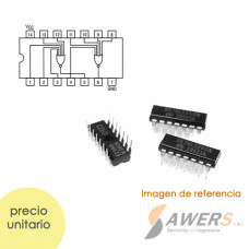 74LS260 TTL Compuerta NOR Dual 5 Entradas