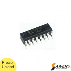 74LS47 DIP - Decodificador BCD/Decimal ánodo común