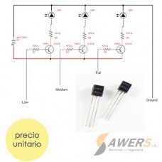 A1015 Transistor PNP -50V 80Mhz 400hFE