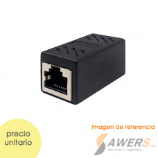 Acoplador RJ45 a RJ45 Lan Ethernet