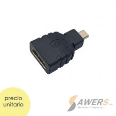 Adaptador Micro HDMI a HDMI hembra