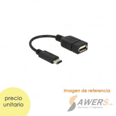 Adaptador OTG Tipo A Hembra A microUSB-C Macho