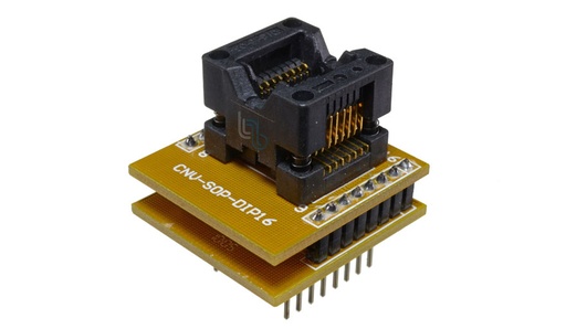 Adaptador SOP16 en Impreso Base para Programacion y Pruebas de Circuito Integrado
