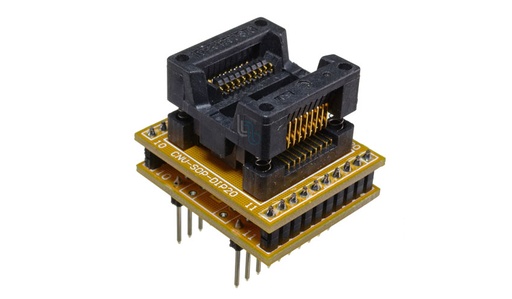 Adaptador SOP20 en Impreso Base para Programacion y Pruebas de Circuito Integrado