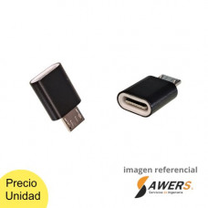 Adaptador USB Tipo C Macho a MicroUSB hembra