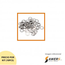 Arandela Maq INOX M8 0.5mm (pack de 10pcs)