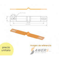 Barra de cobre Flexible Busbar con Aislamiento