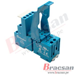 BASE PARA RELAY 10A 250VAC 14 PINES PARA RIEL DIN FINDER 94.04SPA
