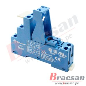 BASE PARA RELAY 10A 250VAC 8 PINES PARA RIEL DIN FINDER 95.05SPA