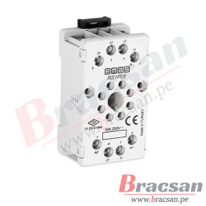 BASE PARA RELAY DE 8 PINES 10A 250VAC EMAS RS1P08G1