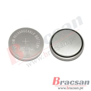 BATERIA DE LI-ION RECARGABLE 3.6V 120mAh LIR2450