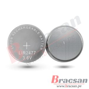 BATERIA DE LI-ION RECARGABLE 3.6V 200mAh LIR2477