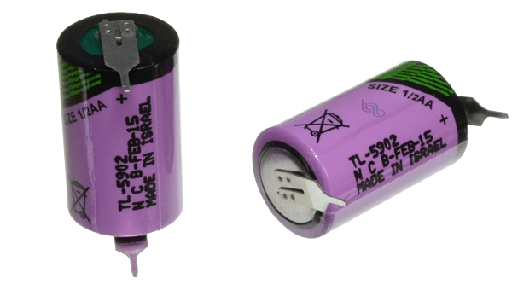 Bateria de Litio 3.6V 1.2Ah 1/2 AA Cilíndrica