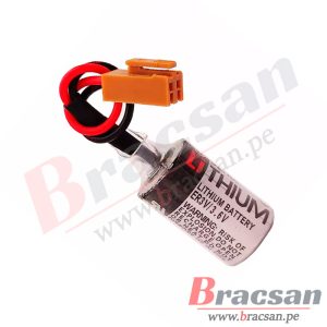 BATERIA DE LITIO 3.6V 1000MAH CON CABLE PARA PLC TOSHIBA ER3V/3.6V