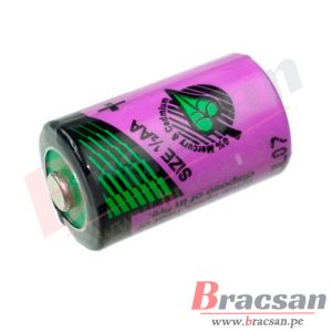 BATERIA DE LITIO 3.6V 1200MAH Li-SOCl2 TAMAÑO 1/2 AA 1/2 R6 3 PINES TEKCELL SB-AA02