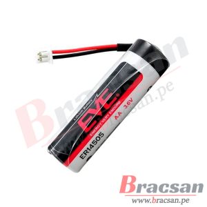 BATERIA DE LITIO 3.6V 2700MAH Li-SOCl2 TAMAÑO AA 2 PINES EVE ER14505