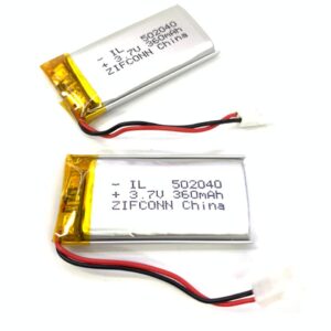 BATERIA DE LITIO 3.7V 360mAh RECARGABLE