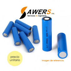 BATERIA ION LITIO 18650 3.7V 3000mAh “OPALUX”