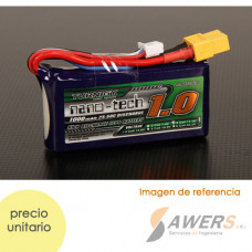 Bateria Lipo 14.8v 1000mAh 4S 90C Turnigy Nano-Tech