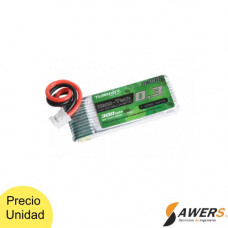 Bateria Lipo 3.7V 300mAh 1S 45-90C Turnigy Nano-Tech