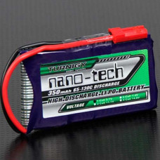 Bateria Lipo 3.7v 350mah 1S 65-130C Turnigy Nano-Tech