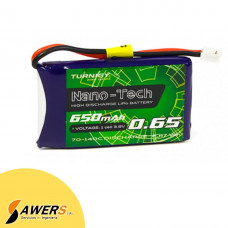 Bateria Lipo 3.7V 650mAh 70C Nano Tech