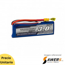 Bateria Lipo 7.4V 3000mAh 2S 40C-50C Turnigy Lipo Pack/XT60