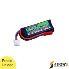 Bateria Lipo 7.4V Turnigy nano-tech 300mAh 2S 70C