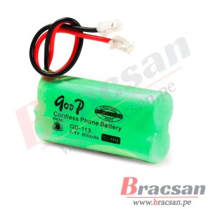 BATERIA RECARGABLE NI-MH 2.4V 800MAH MODELO AAA GOOP GD-113