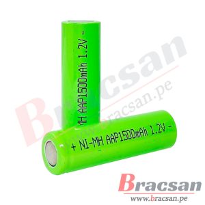 BATERIA RECARGABLE Ni-MH AA DE 1.2V 1500mAh AA-1500
