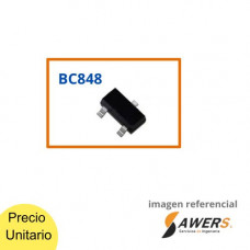 BC848 transistor BJT 30V-0.1A smd