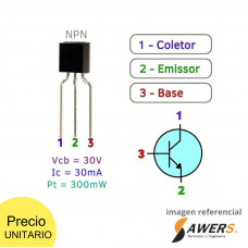 BF494B Tansistor NPN 20V 30mA