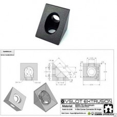 Bloque esquinero angular (Angle Corner Connector)