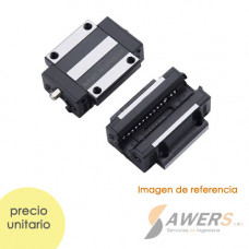 BLOQUE  HGW20CC PARA RIEL HGR20