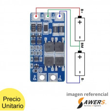 BMS Proteccion Li-ion 2S 8.4V 20A HX-2S-JH20