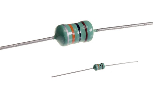 Bobina con Nucleo de Ferrita de 10 milihenrios Axial Inductor de 10mH ±10% D5xL10.5mm