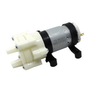 BOMBA DE AGUA 12V RS385 + FUENTE DE 12V CON JACK BORNERA + MANGUERA