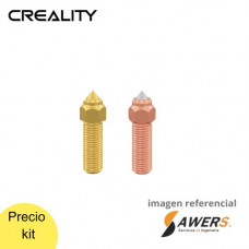 Boquilla endurecida Creality K1 Max  0.4mm (2pcs)