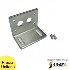 Bracket L para motor gusano JGY370
