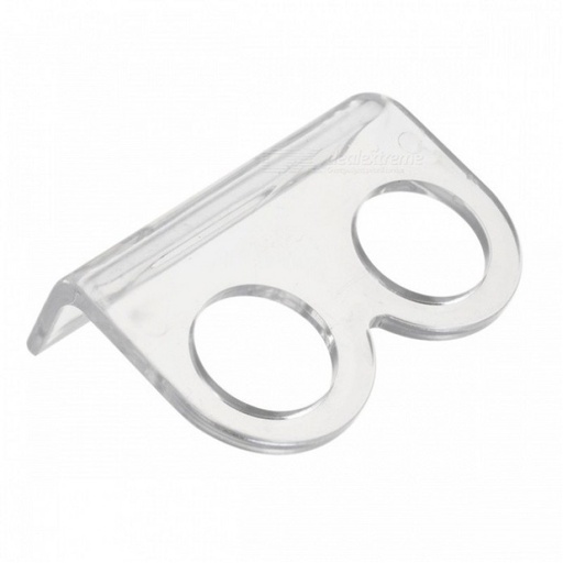 BRACKET SOPORTE PARA SENSOR DE ULTRASONIDO TRANSPARENTE (HC-SR04-BR10)