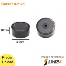 Buzzer Activo 23mm 5-24V 85dB