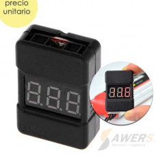 BX100 Probador de voltaje para baterias LIPO 1S a 8S