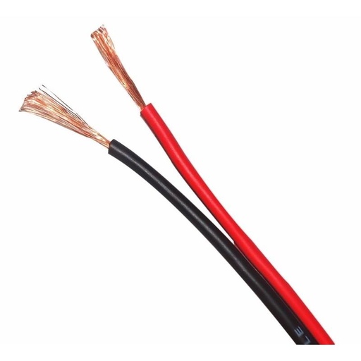Cable Automotriz bicolor #18 (mellizo)