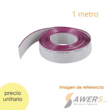 Cable cinta IDC 10P 1Mt