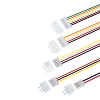 Cable con conector JST XH2.54, 2, 3, 4 y 5 pines